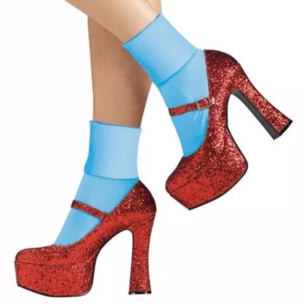 Platform Dorothy Ruby Red Slippers